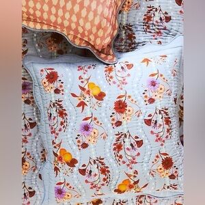 Anthropologie ILuka Eurosham x1 Piece New Out Of Package